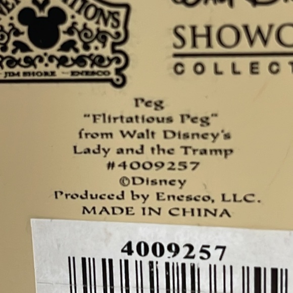Jim Shores Peg “Flirtatious Peg” Walt Disney Showcase Collection - Picture 7 of 7